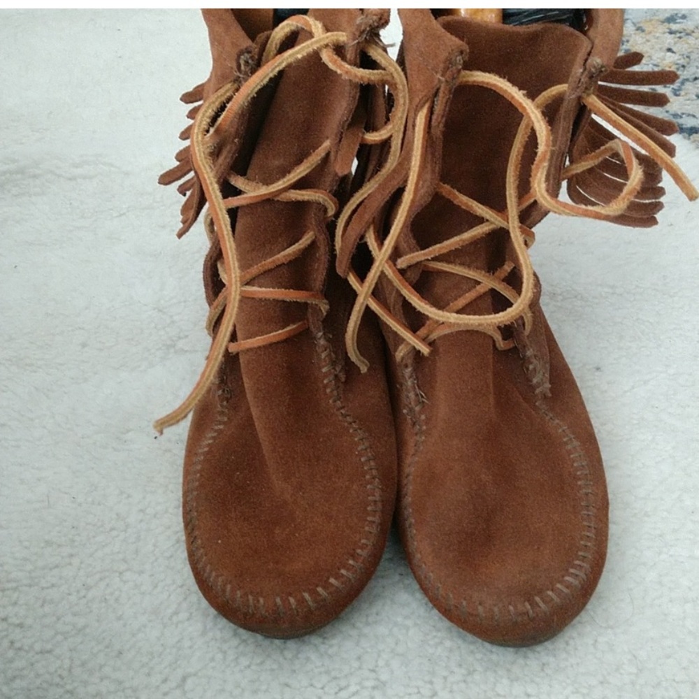Minnetonka booties
